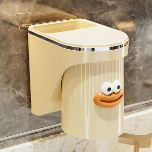 Cute Magnetic Gargle Cup Teeth Brushing Cup For Home Childrens Toothpaste Toothbrush Rack Wall-Mounted Cleaning Kit