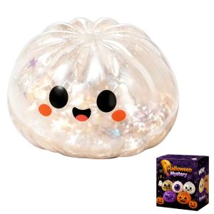 Schylling | Đồ Chơi Bóp Xả Stress Hình Bánh Bao Ma Quái Halloween 5.5cm Chậm Nở Hộp Bí Mật Quà Tặng Giảm Lo Âu Dành Cho Người Từ 14 Tuổi Trở Lên