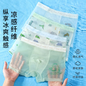 Children's Ice Silk Briefs & Summer Thin Flat Angle Underwear: A Guide for Boys' Primary School Shorts