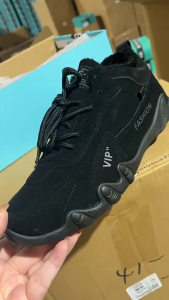 🇸🇬Grey(EU41-44)Classic Men Winter Shoes Plush Warm Comfortable Trend Outdoor Mountaineering Work Sports Casual