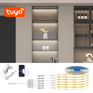 Smart TUYA COB LED Strip Sets 1-6PCS Group Lighting Support Alexa Google Assistant APP Voice Control For Cabinet Background Wall