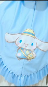 Jilbab Cinnamoroll Hijab Anak Karakter Sanrio Kerudung PAUD TK Gambar Kartun