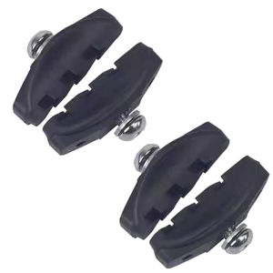 JINHF | 【Road Bicycle Cycling Braking C-Brake Pads Blocks Holders Durable Rubber Shoes 50mm Caliper Pads】