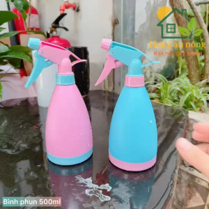 BPN500ML - Bình nhựa PP phun xịt mịn tưới cây xanh và hồng 500ml
