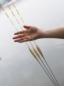 Mingfu Large Object Cattail Buoy Long Casting Mouth up Black Pit Carp Grass Carp Floating Buoy Silkworm Fish Buoy