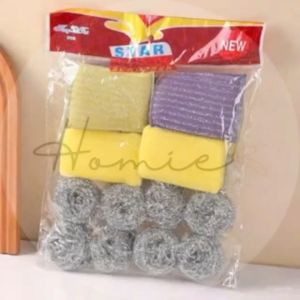 Set 14 miếng rửa chén set miếng rửa bát mút rửa chén tiện lợi cho gia đình set 14 miếng_SRC2