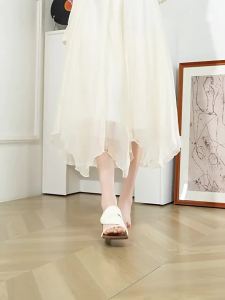 Daphne | High Heel Slipper Sandal