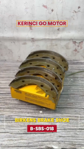 Birkens SBS-018 Kampas Rem Belakang Brake Shoe Ertiga 17-On XL7 20-On