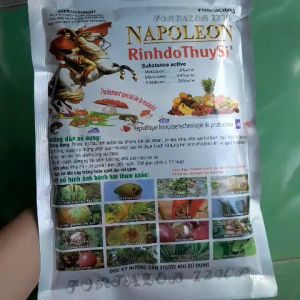 Thuốc trừ bệnh Napoleon 72WP - RinhdoThuySi Gói 1kg-  Bột xanh  BMCTrừ bệnh phổ rộng Hoạt chấtMetalaxyl 80g/kg + mancozeb 640g/kg HG