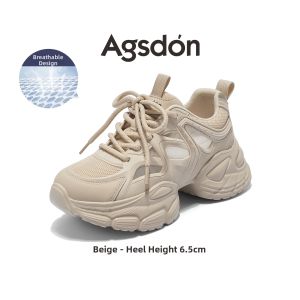 Agsdon | Thick Sole Breathable Dad Shoes