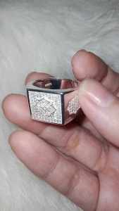 Silver 925 Mens Rms 294 ring