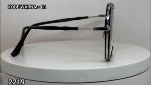 FRAME KACAMATA PRIA / WANITA MODEL AVIATOR SIZE 52 2219 / FRAME PAKET