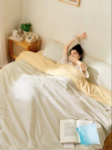 Purcotton | Antibacterial and Anti-Mite Pure Cotton 4-Piece Bedding Set