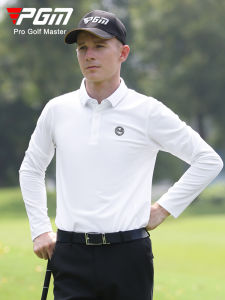 PGM GOLF | Long Sleeve Spring Collar Polo T-Shirt