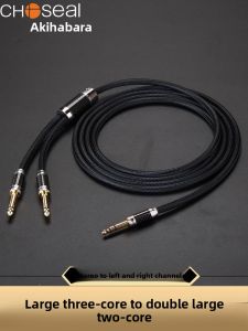 Choseal | 6.5 to Dual 6.5 Audio Cable Stereo Dual Channel Left Right Mono