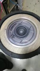 New 3 Inch Subwoofer Speaker 78MM 4 Ohm 15W Convex Cap Bass Square Woofer Dual Magnetic Speaker DIY Bookshelf Home Speakers