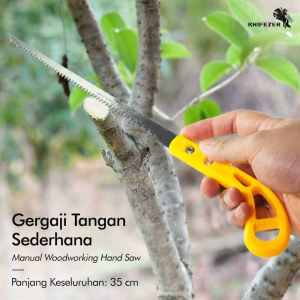 GERGAJI KAYU POHON MULTIFUNGSI HAND SAW STAINLESS STEEL