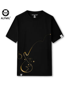 AFM Casual Cotton T-Shirt Mens Short Sleeve round Neck Loose Fit Summer New Style Fashion Brand Leisure Mens Clothing