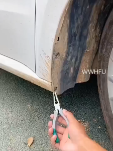 100pcs Car Clip Plastic Rivets/​Car Clip & Bumper Clips/​Trunk Mudguard Screw Expansion/Door Panel & Fender Fasteners​