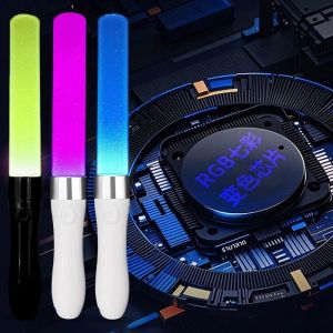 แท่งไฟเปลี่ยนสีควบคุมด้วยปุ่มเดียว 7 สี แท่งไฟที่ใช้แบตเตอรี่สําหรับคอนเสิร์ต งานเลี้ยงวันเกิด และการเฉลิมฉลอง