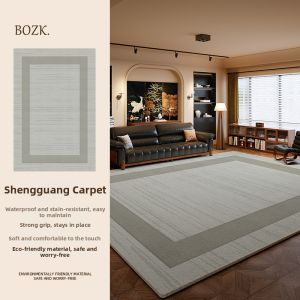 BOZK | Waterproof Stain-Resistant No-Wash Washable Carpet For Living Room Bed And Sofa