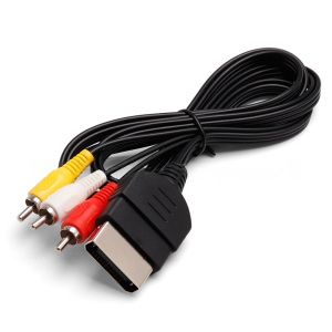 RCA Cable for XBOX Game Console Extension Cord for Microsoft Xbox Controller Gamepad AV Audio Video Cable for DVD CD Monitor