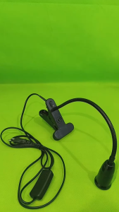 Lampu Meja Belajar Baca Kerja Arsitek Pameran Fitting Jepit Desk E27