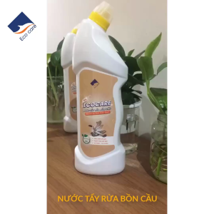Nước Tẩy Bồn Cầu Hữu Cơ ECOCARE Chiết Xuất Từ Bồ Hòn Kết Hợp Tinh Dầu Cam Bạc Hà Giúp Diệt Khuẩn Khử Mùi Hiệu Quả