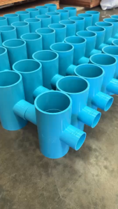 (สี่ทาง 3 นิ้วลด) ข้อต่อสี่ทางลด 3"*1"  3"*1.5"  3"*2" จำนวน 1 ตัว