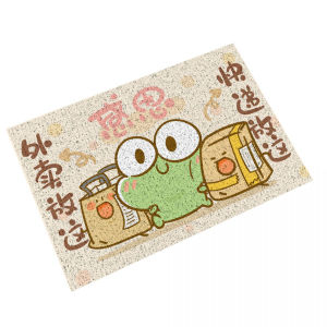 Cartoon Frog Silk Nozzle Door Mat Household Personal Cleaning Tools Mop Pad Easy Creative Cultural Small Frog Dust Absorption