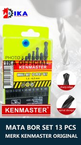Mata Bor Kayu Set Bison 8 pcs (8pcs) BISON | MATA BOR BESI HSS 13 PCS KENMASTER