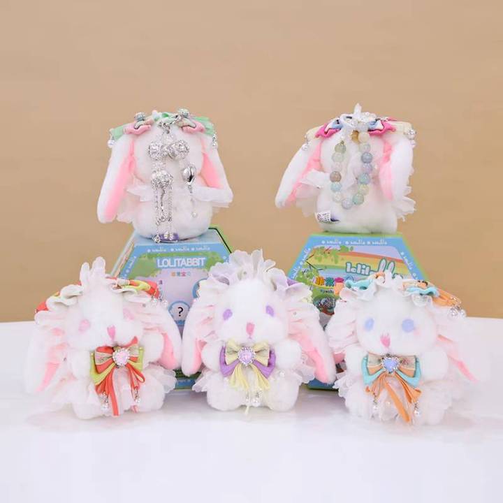 แท้ 100% LOLITABBIT พวงกุญแจน้องกระต่าย พร้อมกำไลข้อมือ ลุ้น Secret