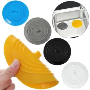 6Inches Large Silicone Drain Plug Hair Stopper Tub Stopper Leakage-proof Drain Cover Sink Bathroom Accessories