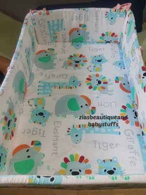 Baby Crib Bumper Guard Protection for crib size 22x36inches