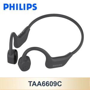 Tai Nghe Dẫn Xương Philips TAA6609C Không Dây Bluetooth 5.4 HiFi Stereo Thể Thao Có Móc Tai Tích Hợp Micro Chống Nước Dùng Ngoài Trời