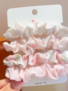 Durable Flower Pattern Hair Tie for Girls
