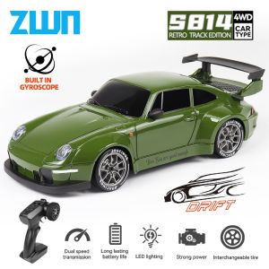 ZWN 1/24 Scale RC Car - 2.4G Radio Remote Control Drift Car with Built-in Gyroscope Childrens Racing Toy for Boys & Girls