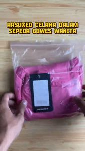 ARSUXEO Celana Dalam Sepeda Gowes Wanita Dengan 5D GEL Padding Women Cycling Short
