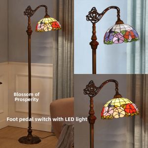 YIXUAN | Elegant Retro Reading Protection Creative Floor Lamp
