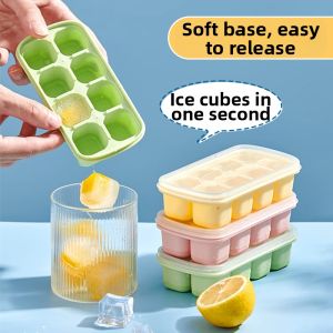 ZEXI | Silicone Pressable Ice Tray Molds for Making and Storing Food at Home