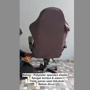 Sarung Pelindung Kursi Gaming / Cover Kursi Kantor Gaming Elastis / Sarung Kursi Gaming Game Stretch size: G
