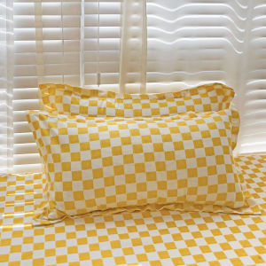 JIFANPAUL | Solid Color Washed Cotton Pillowcase Set 48cmx74cm