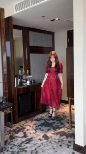 SV 5657 - Kaverla Dress | Silvervogue | Gaun Brukat Lace Midi Pakaian Wanita