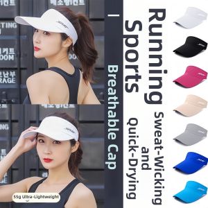 Marathon Running Sun Hat Moisture Wicking and Quick Drying Hollow Top