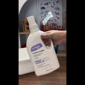 LAGA floor cleaner Eucalyptus & Lavender ผลิตภัณฑ์ทำความสะอาดพื้น ยูคาลิปตัส และลาเวนเดอร์ ขนาด 1000 ml. สูตรแห้งไว้ ไม่ทิ้งคราบ ใช้กับเด็กและสัตว์เลี้ยงได้ ลาก้า