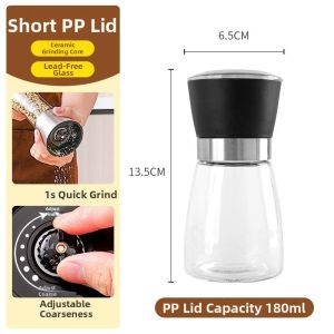 Defasilk | Stainless Steel Ceramic Core Pepper Grinder