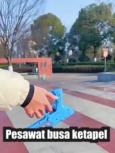 PISTOL TEMBAKAN DENGAN PESAWAT MAINAN YANG DAPAT TERBANG TINGGI / GUN PLANE TOYS FOR KIDS