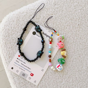 High-End Elegant Mobile Phone Chains Bracelets for Men And Women Keychains Anti-Loss Cord New Fashion Trendy Accessories