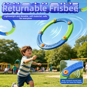 Foldable Soft Returnable Toy Frisbee