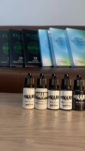 หมึกดำ-ขาวขนาดทดลอง 10ml